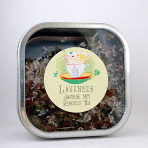 Lavender Tea Tins